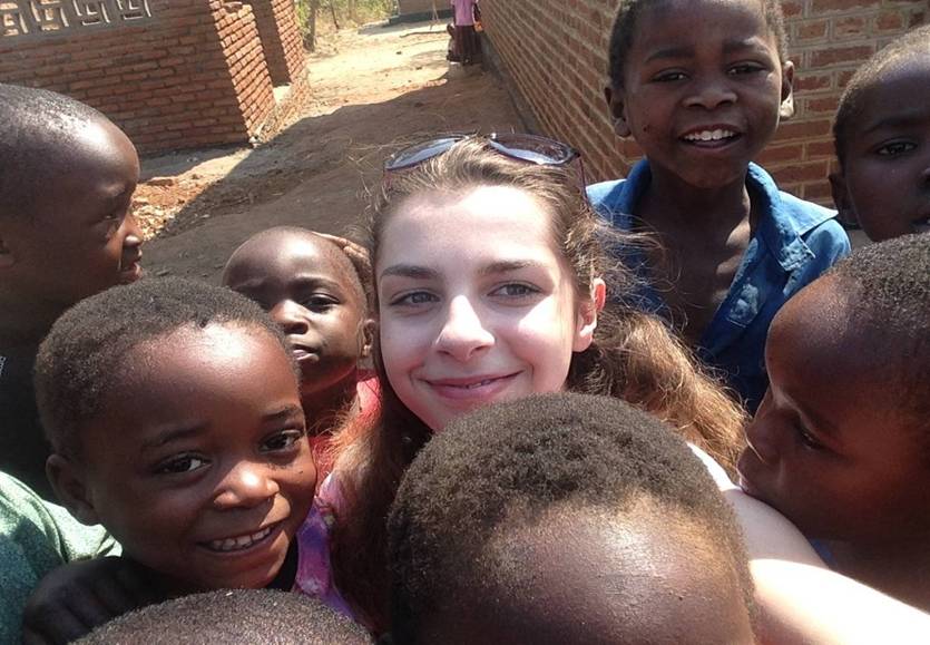 Emily in Malawi