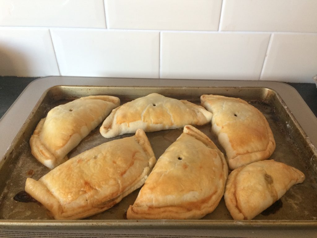 Homemade empanadas