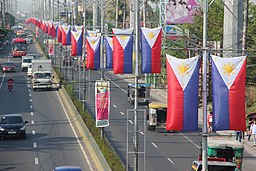 Philippine Flags on Independence_Day